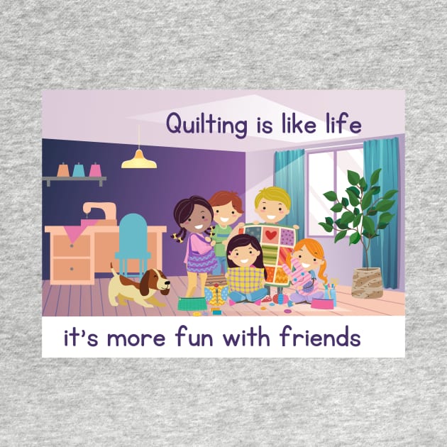 Quilting is Like Life (kid version) by Ivy Lark - Write Your Life